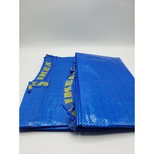 2 IKEA Large Blue Shopping, Storage, Laundry Bags